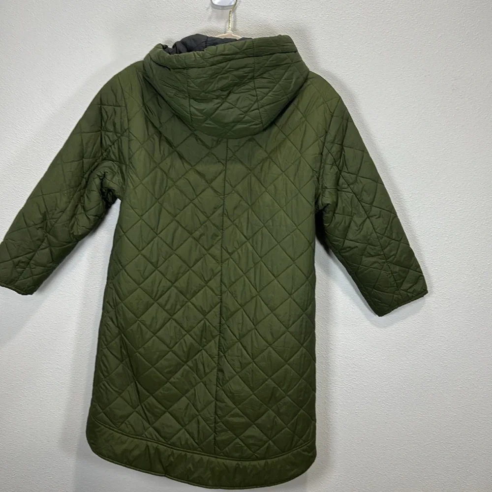 Zara quilted jacket green‎